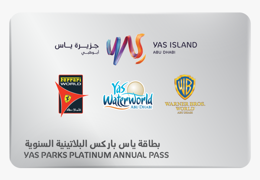 Yas Parks Annual Pass Platinum - Yas Waterworld, HD Png Download