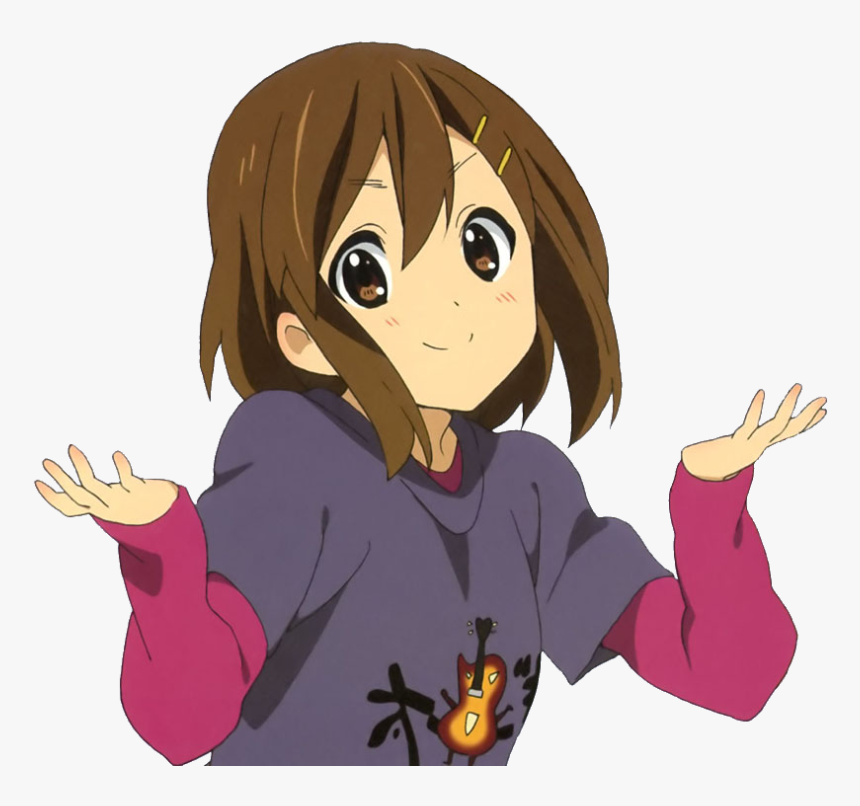 And This Ladies And Gentlemen - Transparent Anime Girl Shrug, HD Png Download
