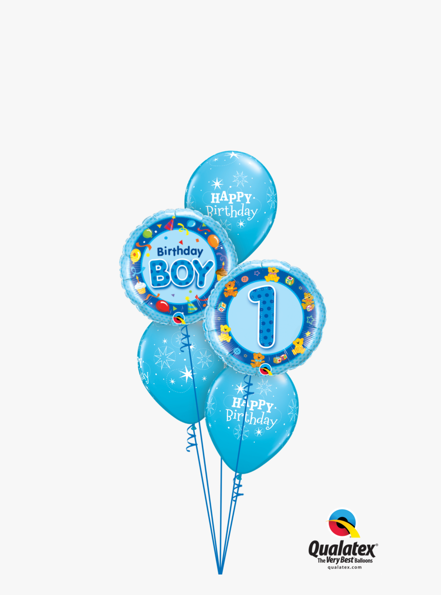 Happy Birthday Blue Balloon Png, Transparent Png