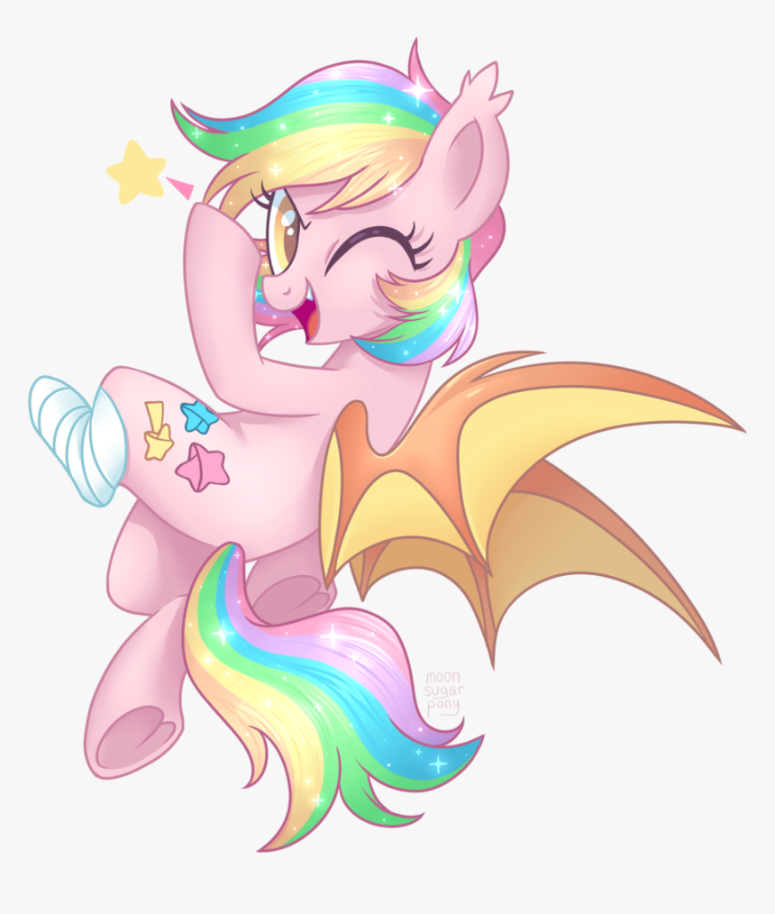 Large - Bat Pony Paper Stars, HD Png Download