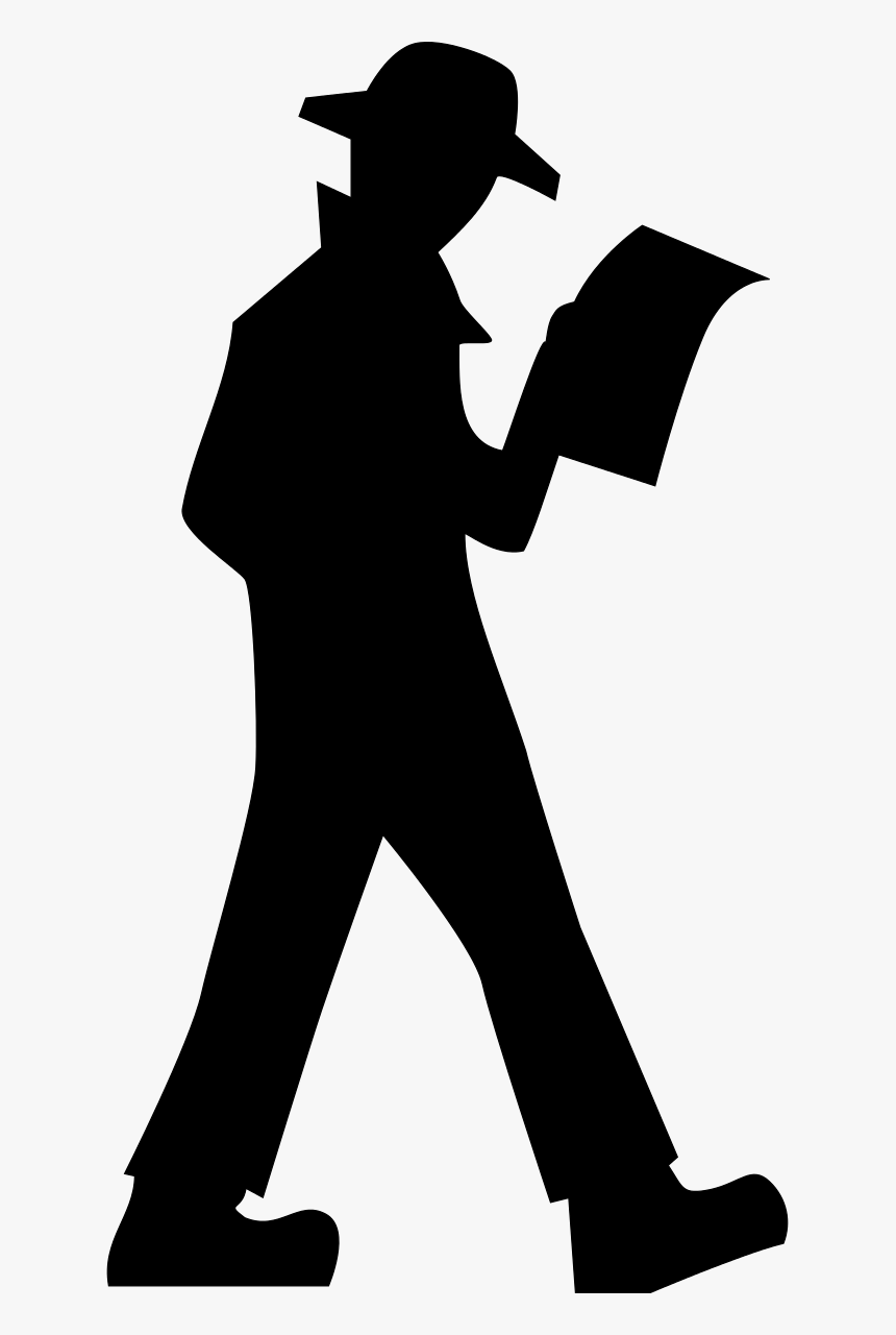 Man Silhouette Clipart By Dear Theophilus - Detective .png, Transparent Png