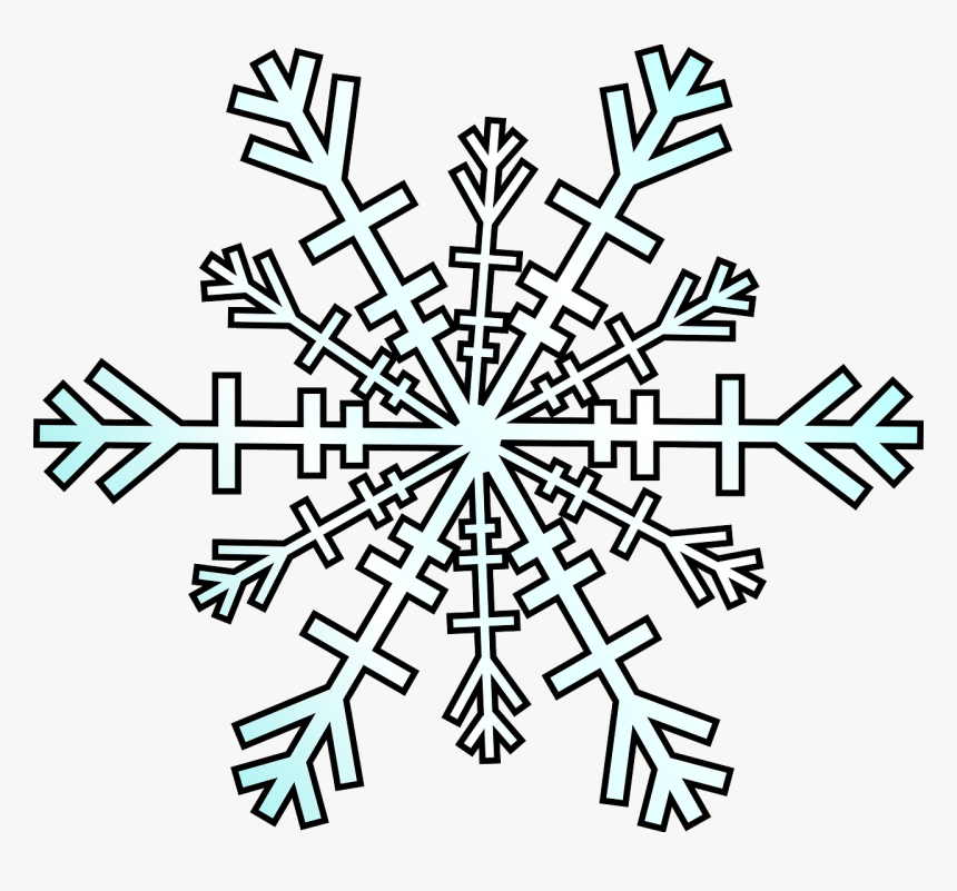 Transparent Background Snowflake Cartoon, HD Png Download