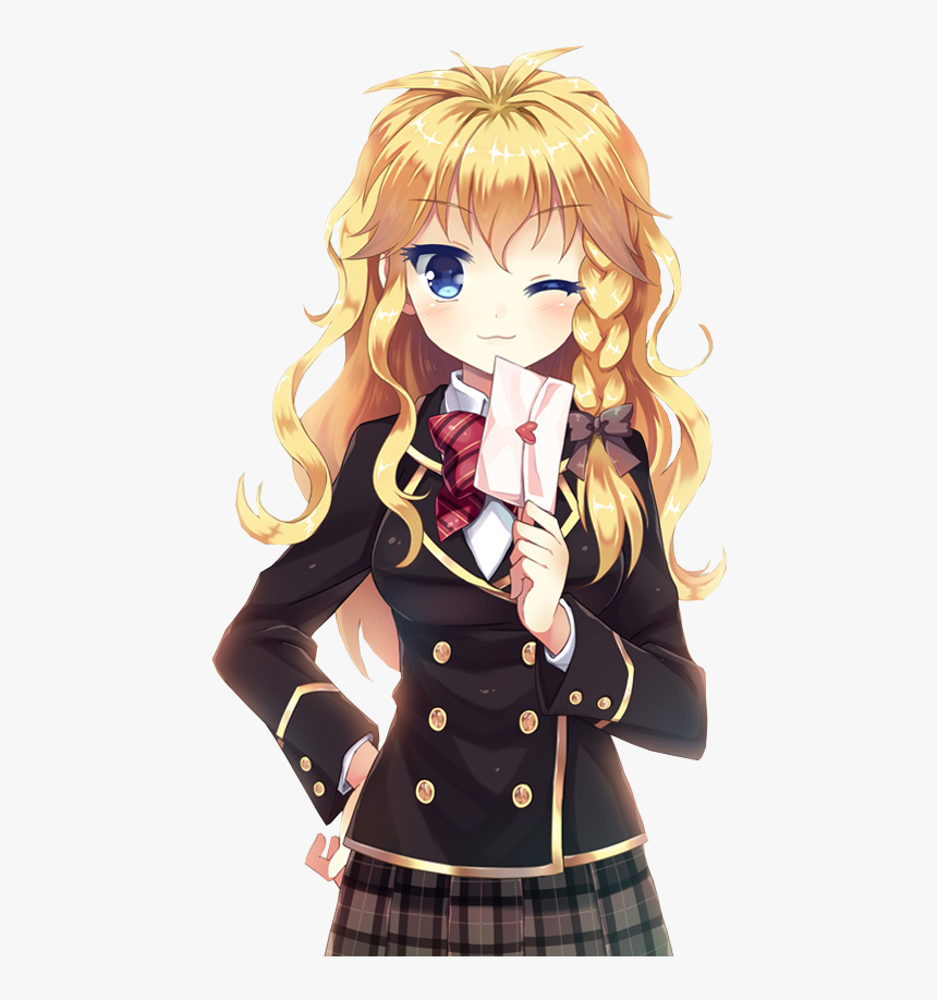Anime Png Available - Anime School Girls Png, Transparent Png
