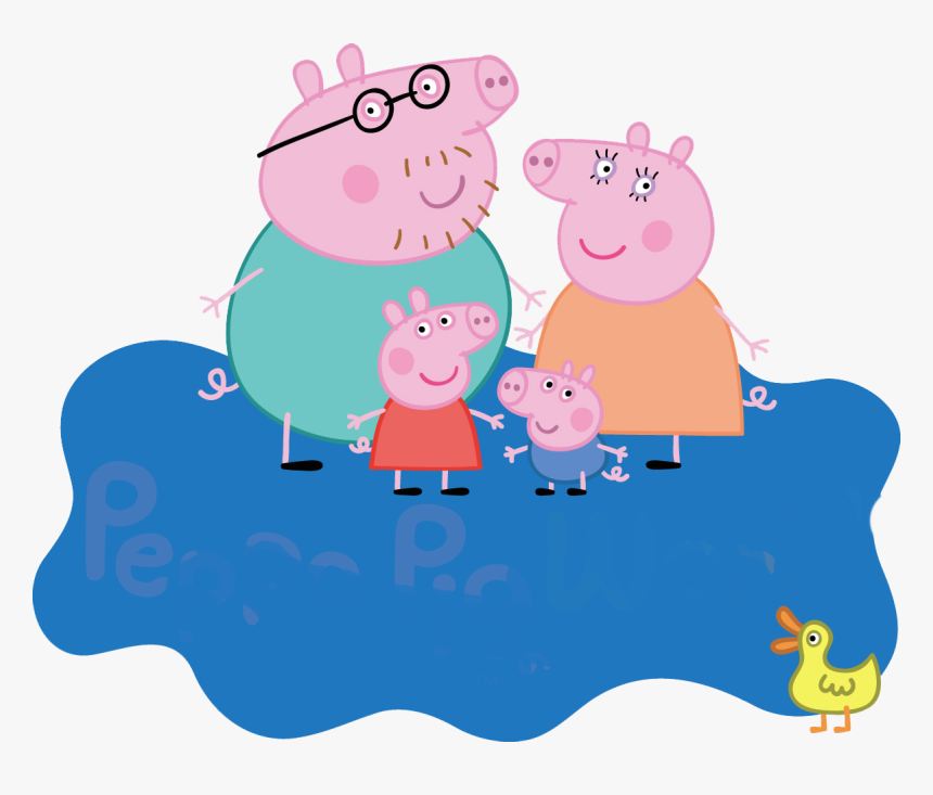 Peppa Familia Logo - Peppa Pig World Logo, HD Png Download