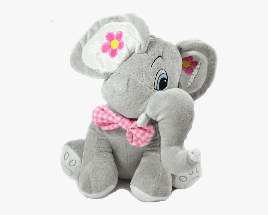 Elephant Png Transparent - Soft Toy Baby Elephant, Png Download
