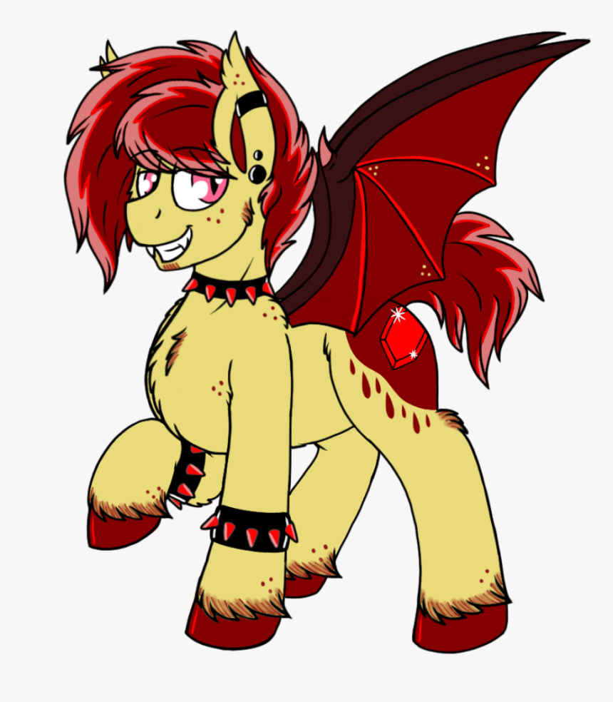 Bat Pony, Bracelet, Chest Fluff, Choker, Cute Little - Cartoon, HD Png Download