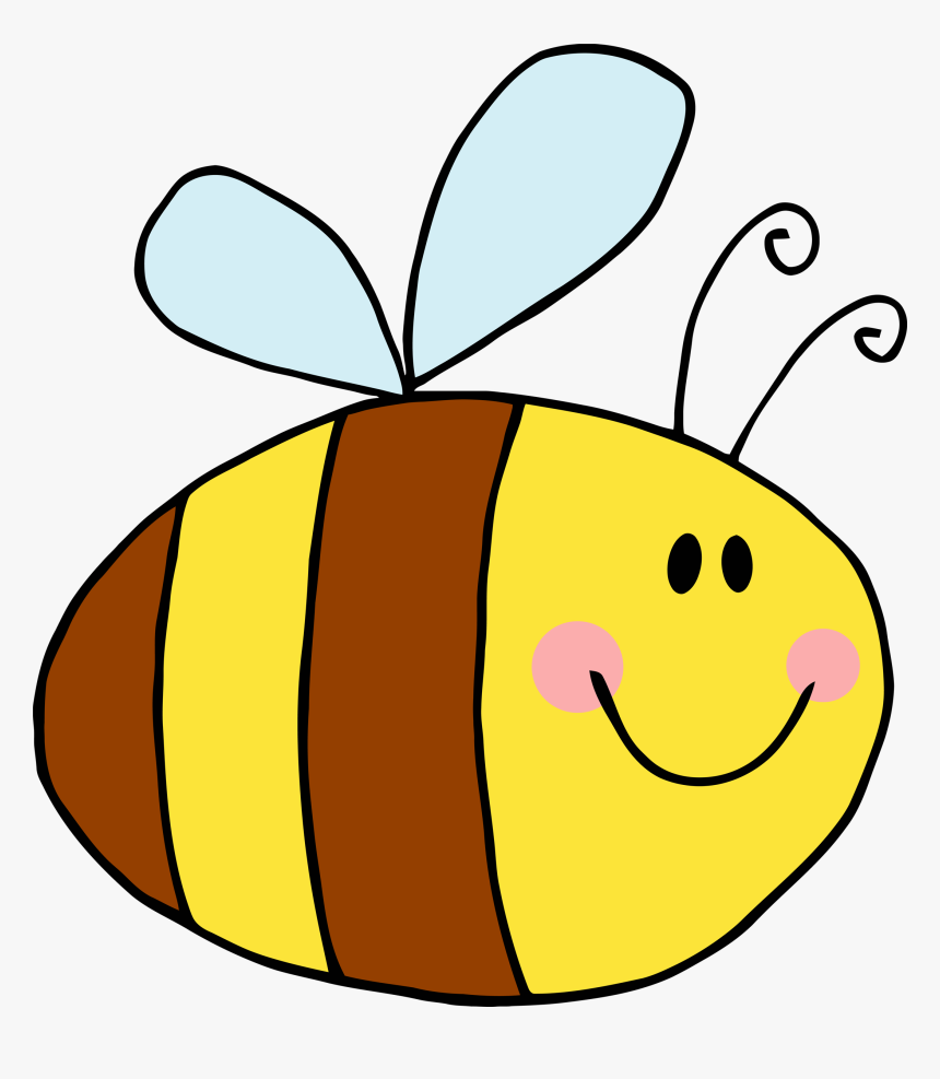 Free Cartoon Picture Of - Transparent Cartoon Bees, HD Png Download