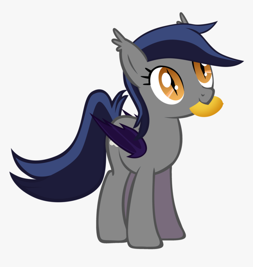 Zee66, Bat Pony, Cute, Death Stare, Fruit, Mango, Mouth - Mlp Oc Bat Pony, HD Png Download