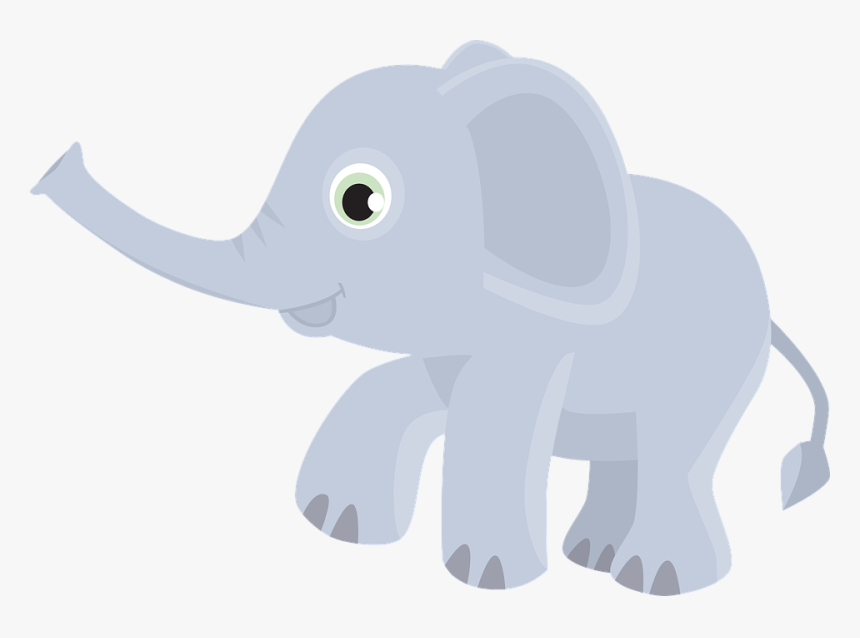 Elephant, Animal, Trunk, Africa, Safari, Slůně, Cub - Animales Safari Png, Transparent Png