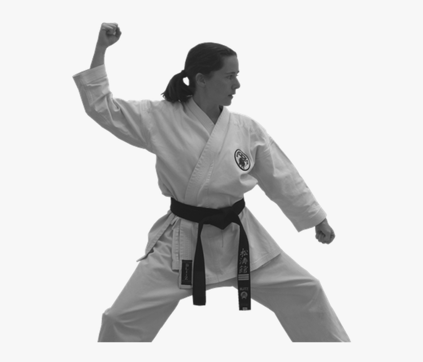 Sensei Donna Ring - Karate Black Belt Transparent, HD Png Download