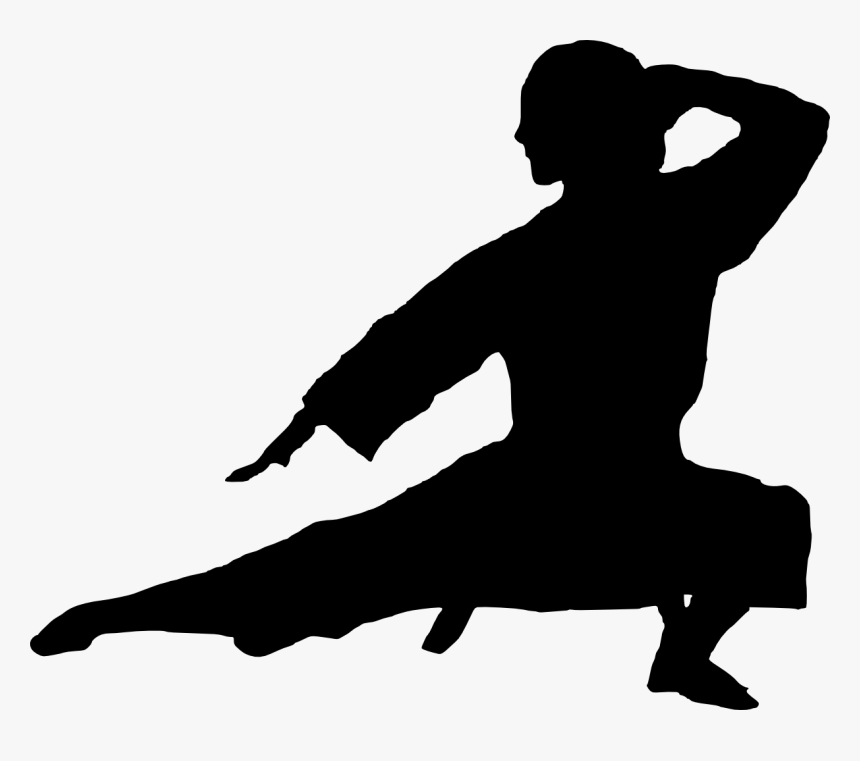 Karate Silhouette Png - Martial Arts Silhouette Png, Transparent Png