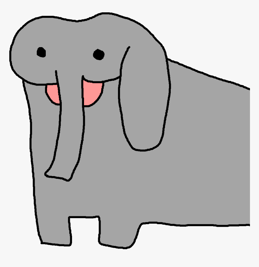 13kib, 1024x1024, - 4chan Elephant, HD Png Download