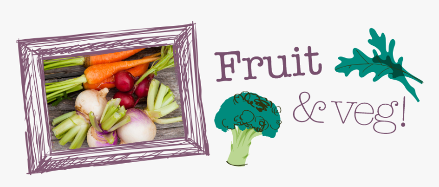 Fruit And Veg - Broccoli, HD Png Download