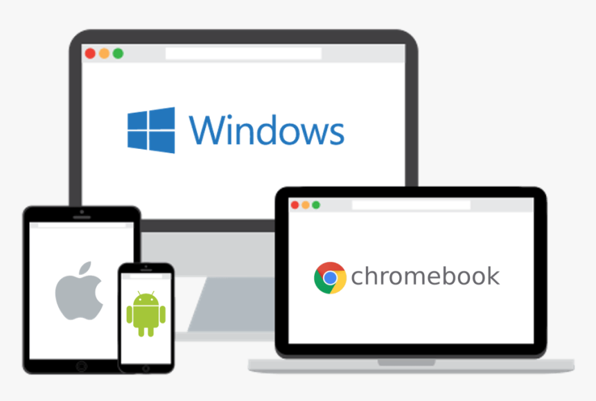 Support A Variety Of Everyday Devices - Laptop Phone Tablet Png, Transparent Png
