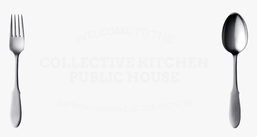 Black And White Cok Pot Fire Png No Background - Fork And Spoon, Transparent Png