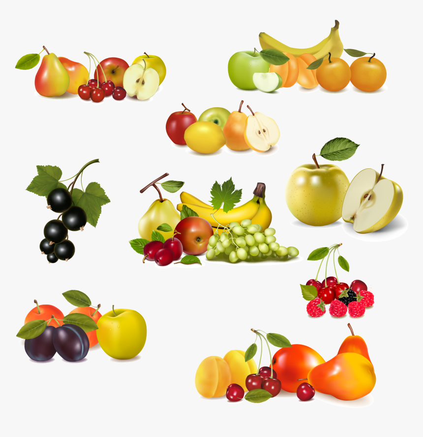 Fruits Vector Borders, HD Png Download