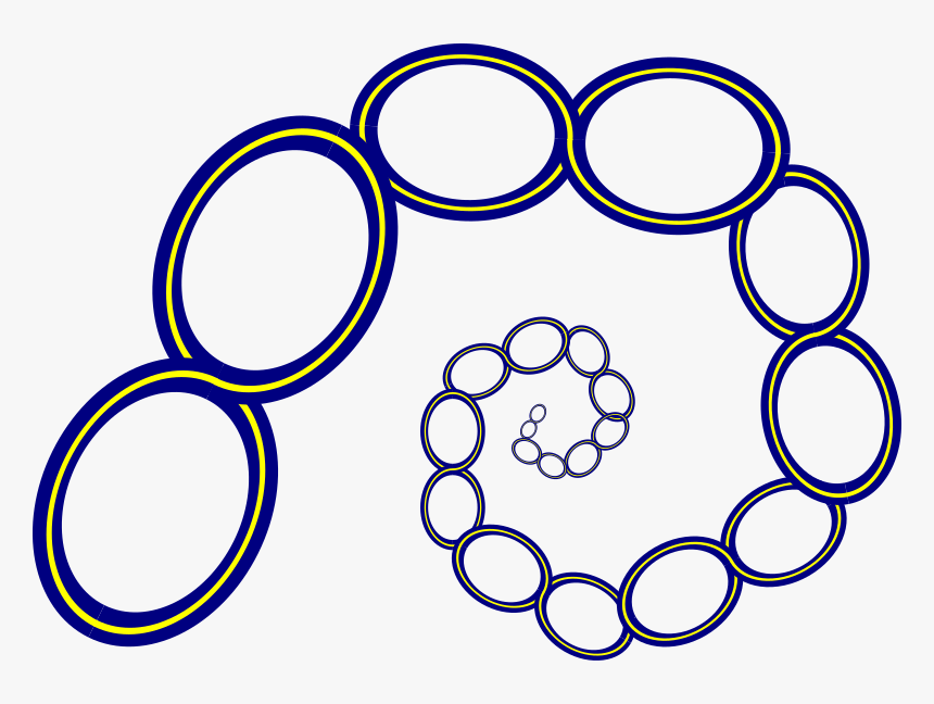 Circles In A Circle Silhouette, HD Png Download