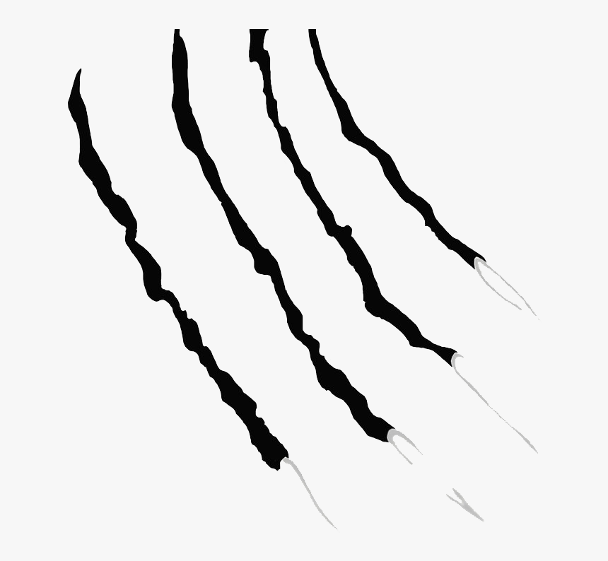 Claw Scratches Png Clipart - Claw Scratch Png, Transparent Png