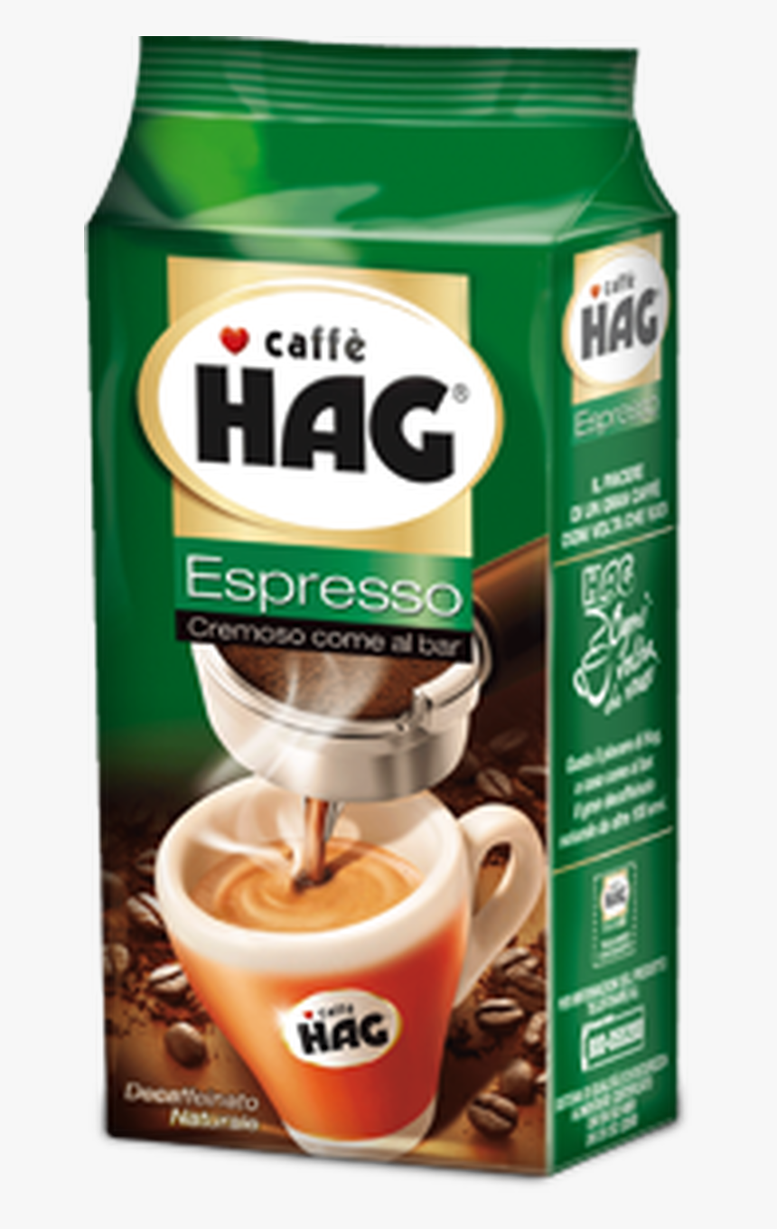 Caffe Hag Espresso Decaf Coffee Brick - Decaf Coffee, HD Png Download