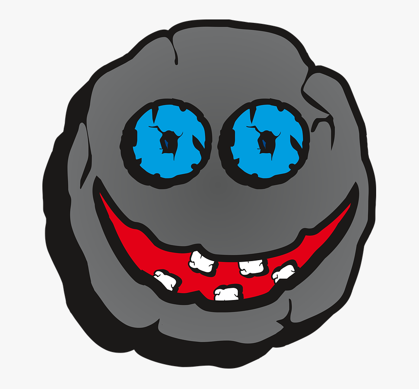 Mug, Face, Teeth, Eyes, A Smile, No Background - Emotka Bez Tła, HD Png Download