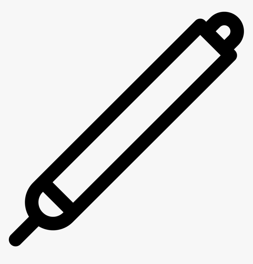 Wacom Pen - Mat Zwart Greep Langwerpig, HD Png Download