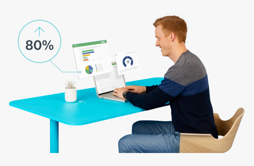 People Sitting At A Table Png -with Surveymonkey Collaboration - Sitting, Transparent Png