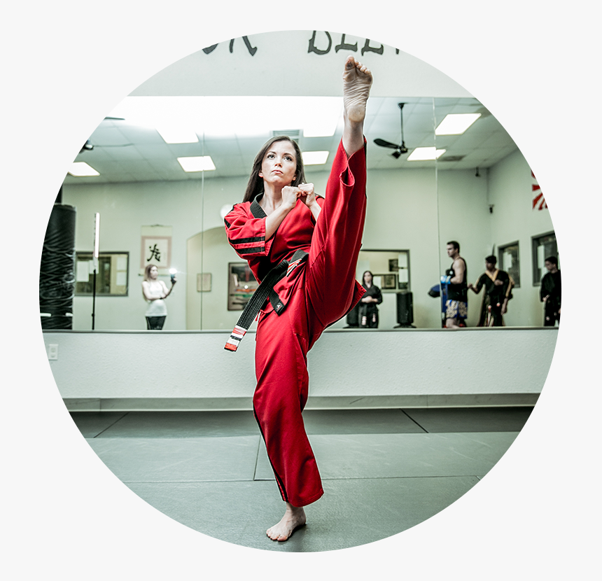 Woman Black Belt Martial Artist, HD Png Download