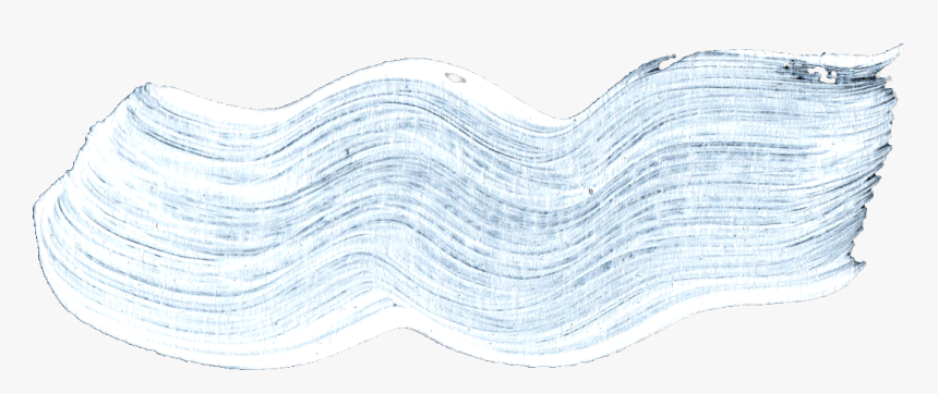 Transparent White Paint Brush Stroke, HD Png Download
