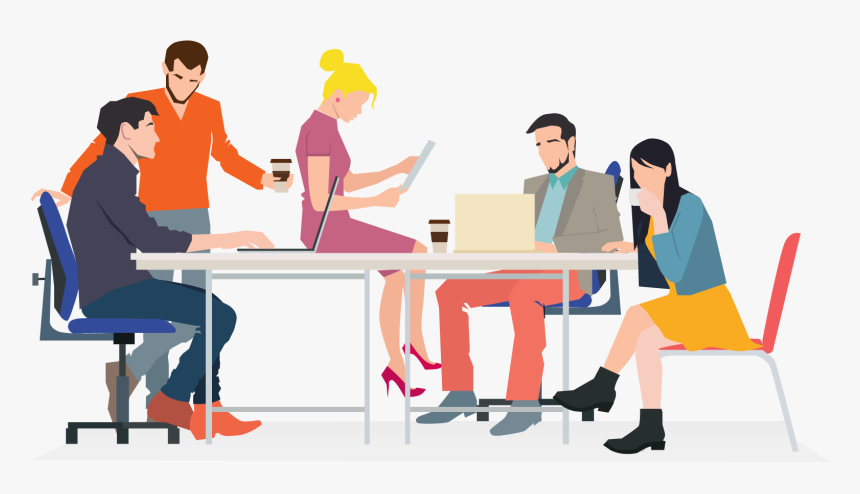 Evaluate Your Meeting Process - Business Meeting Png, Transparent Png