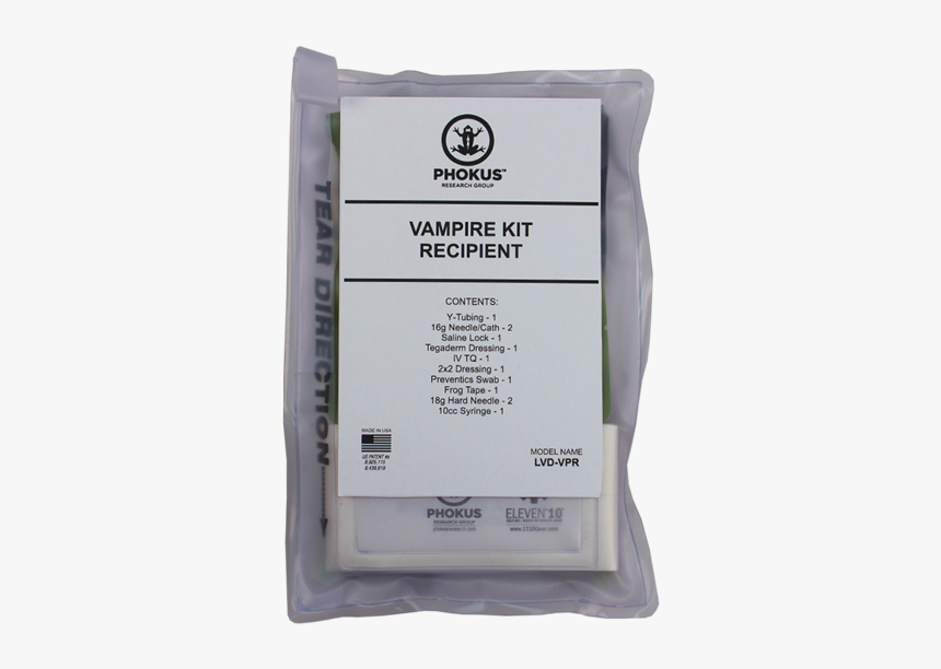 Vampire Recipient Kit, HD Png Download