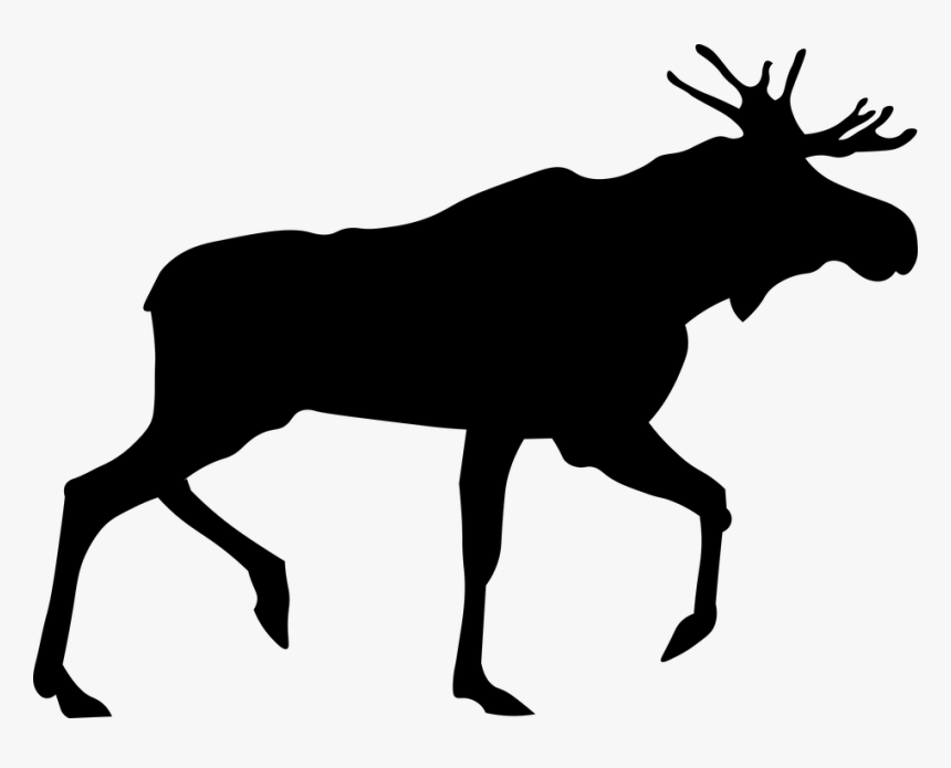 moose animal the silhouette wild animal moose silhouette transparent hd png download transparent png image pngitem moose silhouette transparent hd png