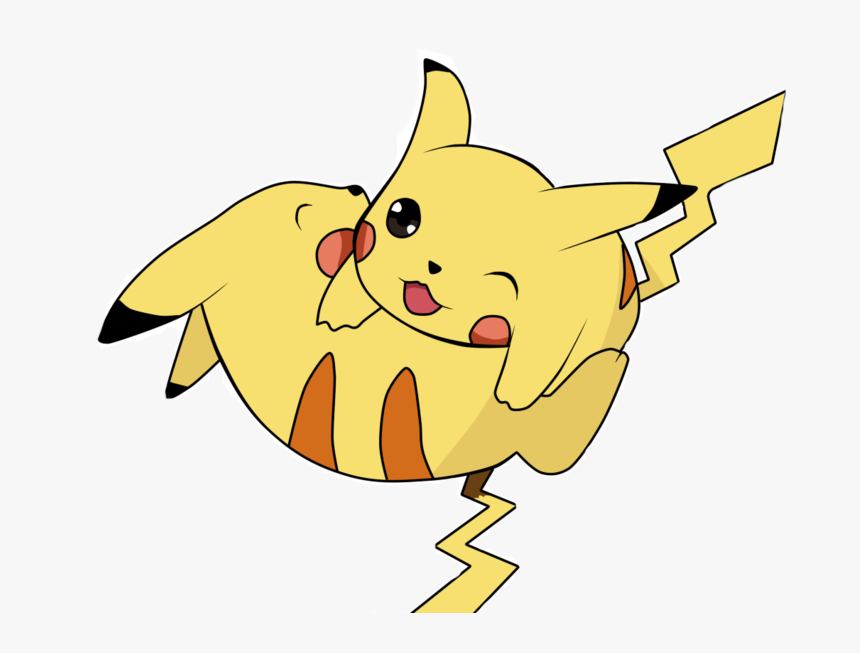 Pokemon Go Pikachu Png Clip Art Black And White Stock - Two Pikachus, Transparent Png