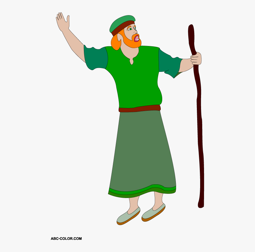 Bible Figures Clip Art - Noah From The Bible Clipart, HD Png Download