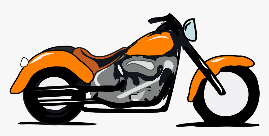Motorcycle Clip Art, HD Png Download