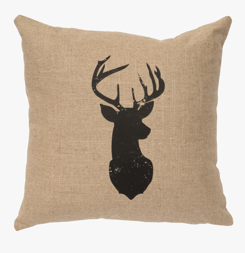 Linenwd80044-n - Deer Head Silhouette Png, Transparent Png