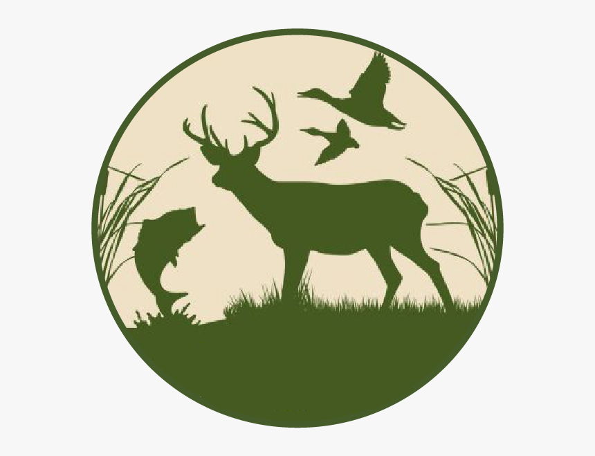 Hunting2 01 
 Class Img Responsive Owl First Image - Louisiana Wildlife And Fisheries Logo, HD Png Download