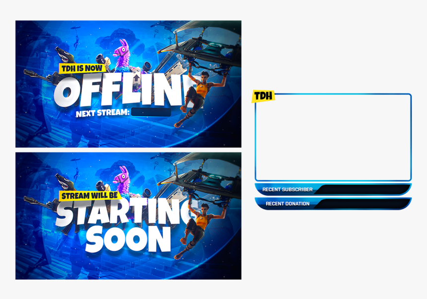Twitch Livestream Designs Packages - Graphic Design, HD Png Download