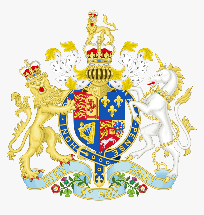 Queens Coat Of Arms, HD Png Download