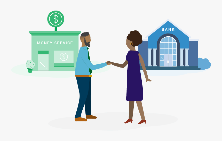 Get An Msb Bank Account Holding Hands Hd Png Download