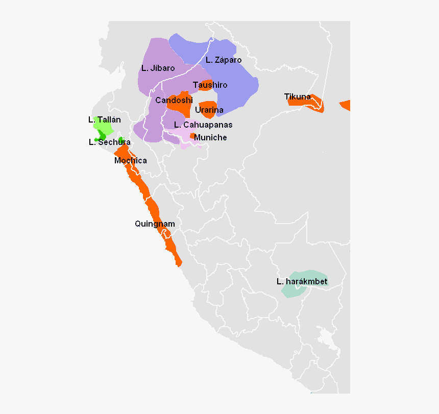 Small Language Families In Peru - Cuáles Son Los Tres Departamentos En Los Que Se Habla, HD Png Download
