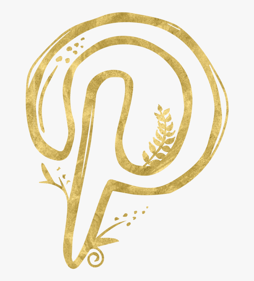 Hand Drawn Social Media Gold - Calligraphy, HD Png Download
