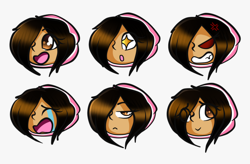 Pinky Chan Emojis, HD Png Download