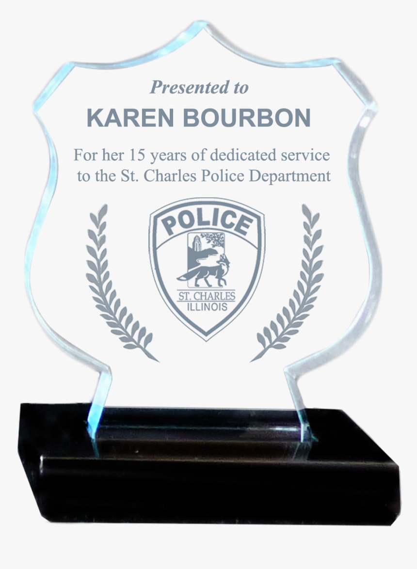Shield Acrylic Trophy , Png Download - Zero Project Award Winner 2018, Transparent Png