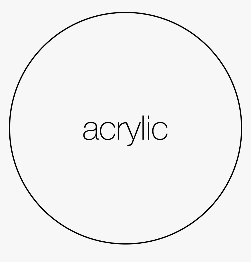Attribute Material Acrylic - Circle, HD Png Download