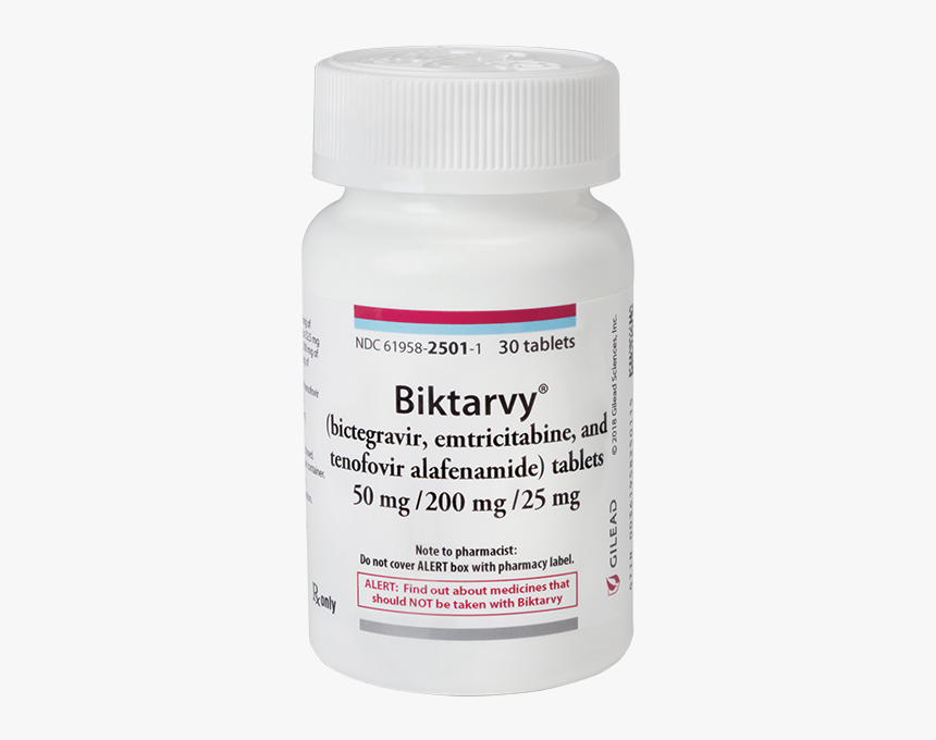 Biktarvy - Bictegravir Emtricitabine And Tenofovir Alafenamide, HD Png Download