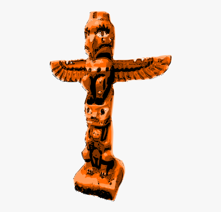 Totem Pole,totem,outdoor Structure - Totem .png, Transparent Png