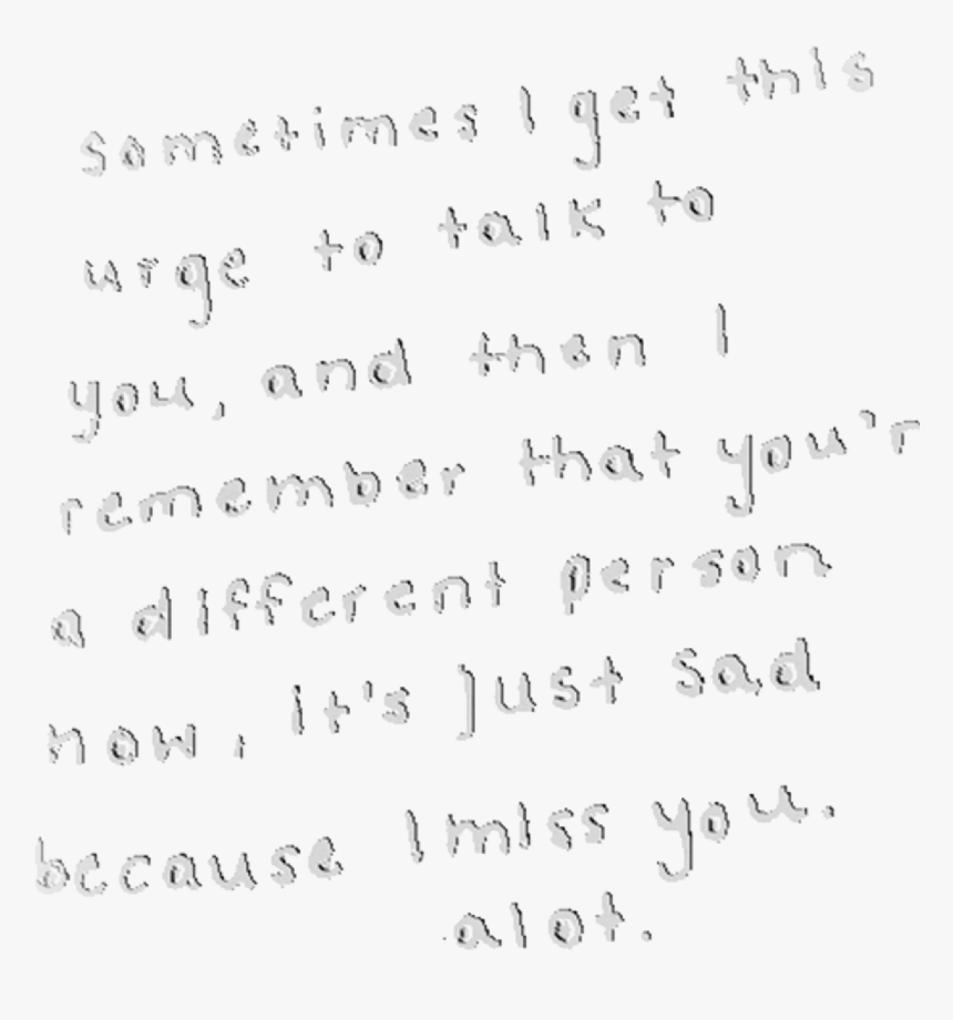 08a - Handwriting, HD Png Download