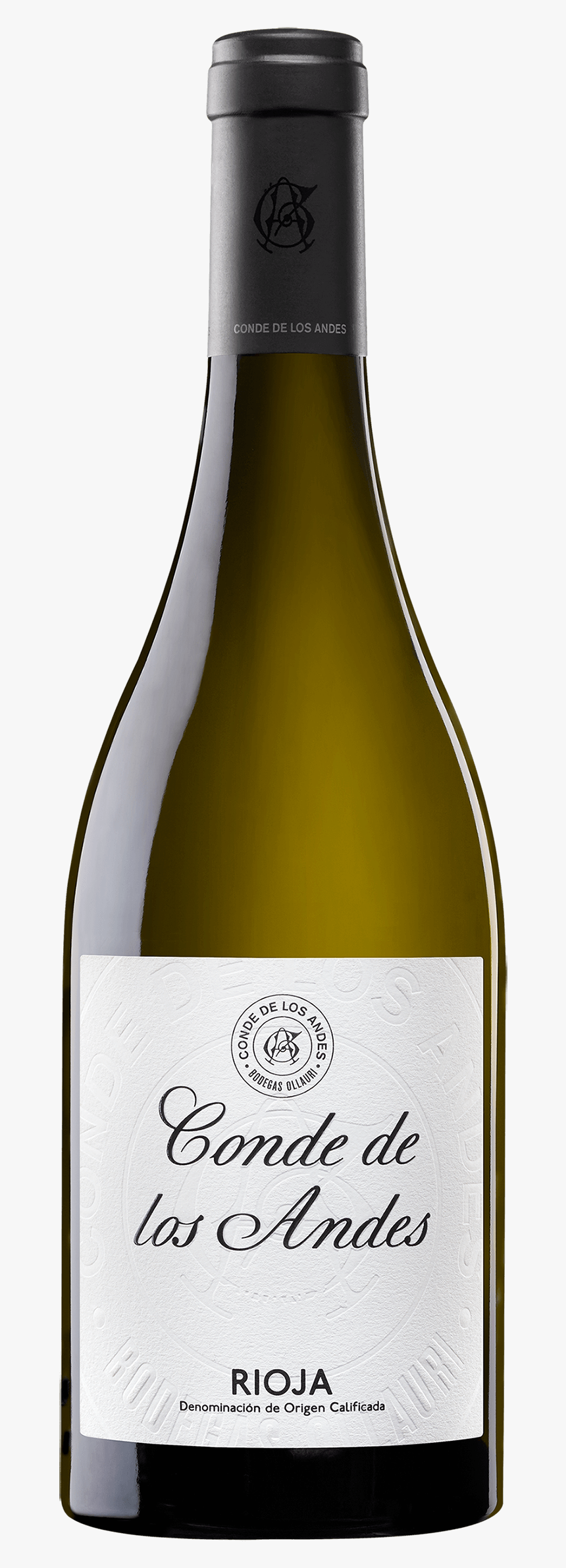 Transparent Botella De Vino Png - Conde De Los Andes Rioja 2013, Png Download