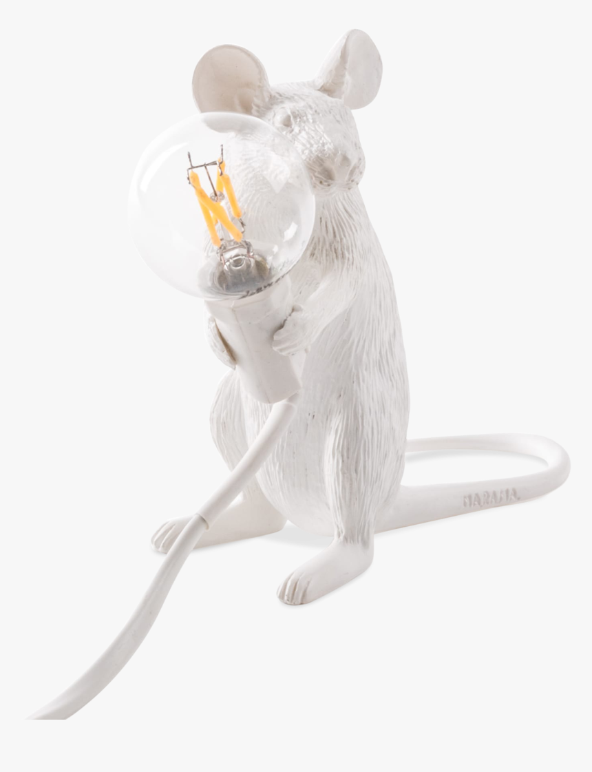Mouse Lamp, Sitting - Mouse, HD Png Download