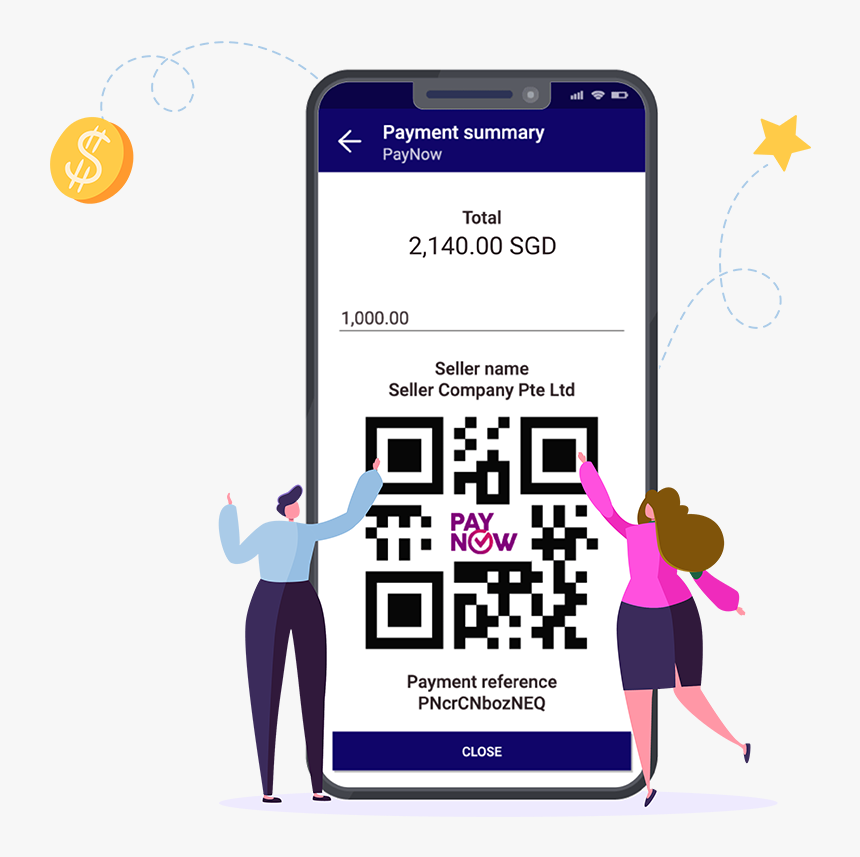Paynow Singapore Addon - Smartphone, HD Png Download